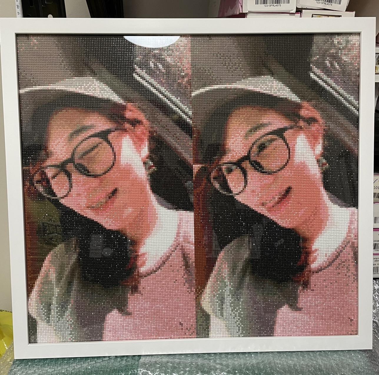 รีวิว ภาพคู่พร้อมกรอบ S1 ขนาด 60 × 60 ซม.