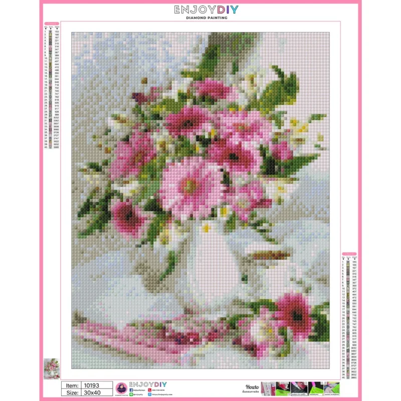 ดอกไม้ ลาย4 - Image 2